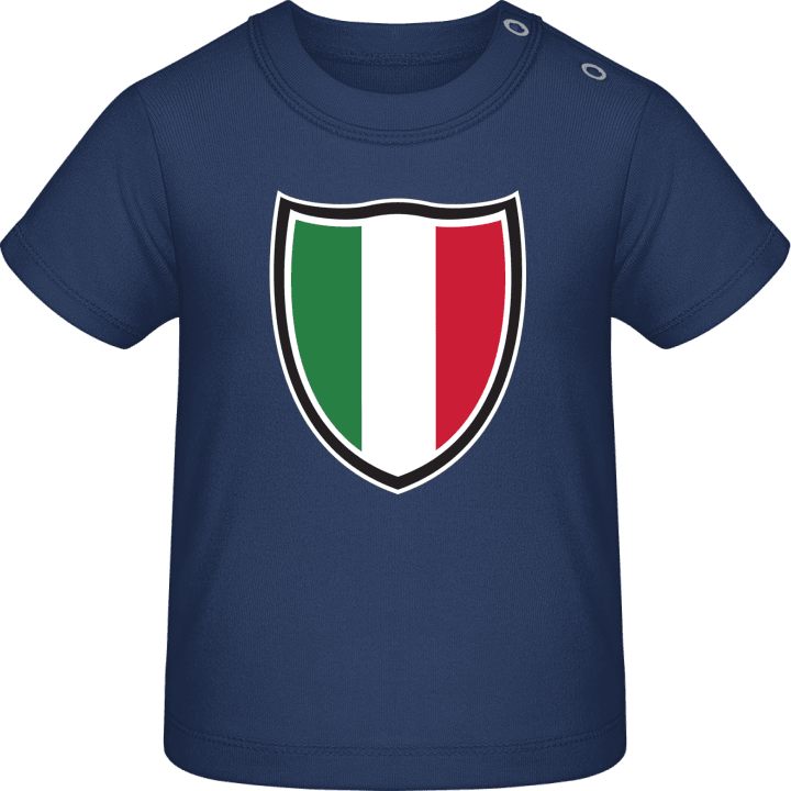 Italy Shield Flag T-shirt för bebisar contain pic