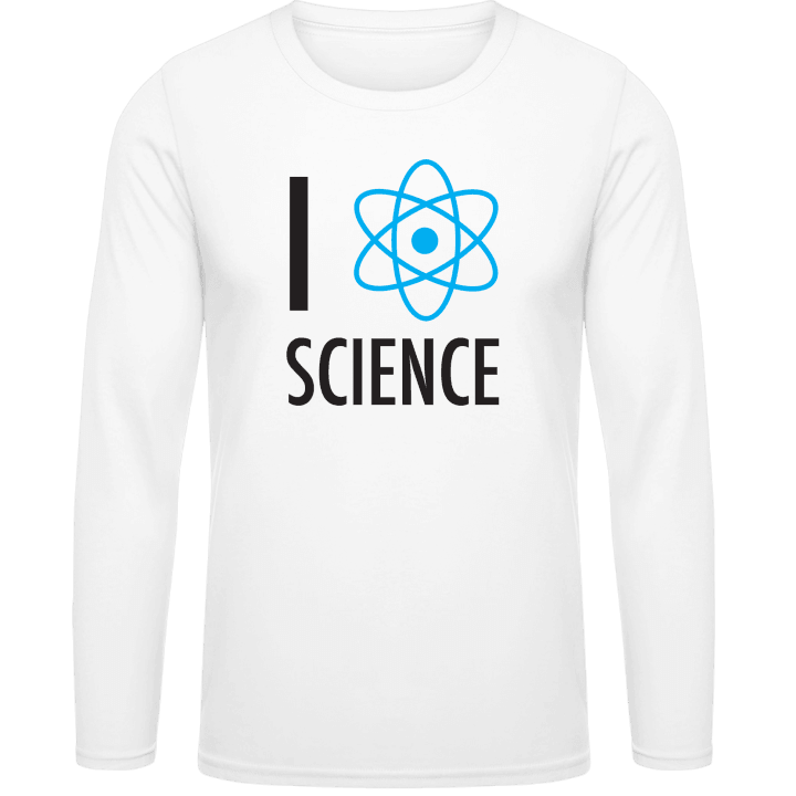 I heart Science Shirt met lange mouwen contain pic