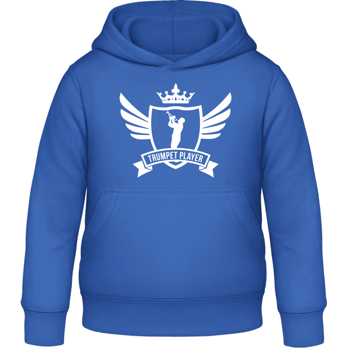 Trumpet Player Winged Kids Hoodie contain pic