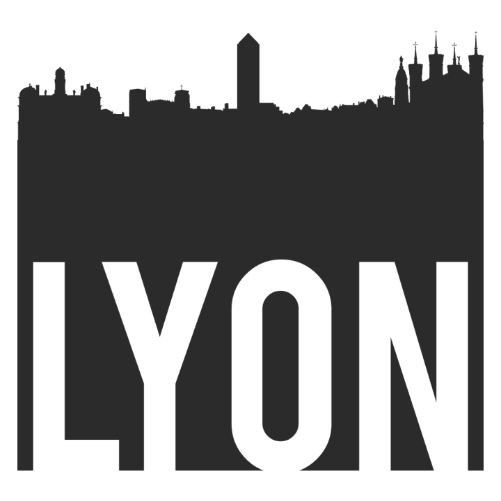 Lyon City Skyline T-shirt à manches longues 0 image