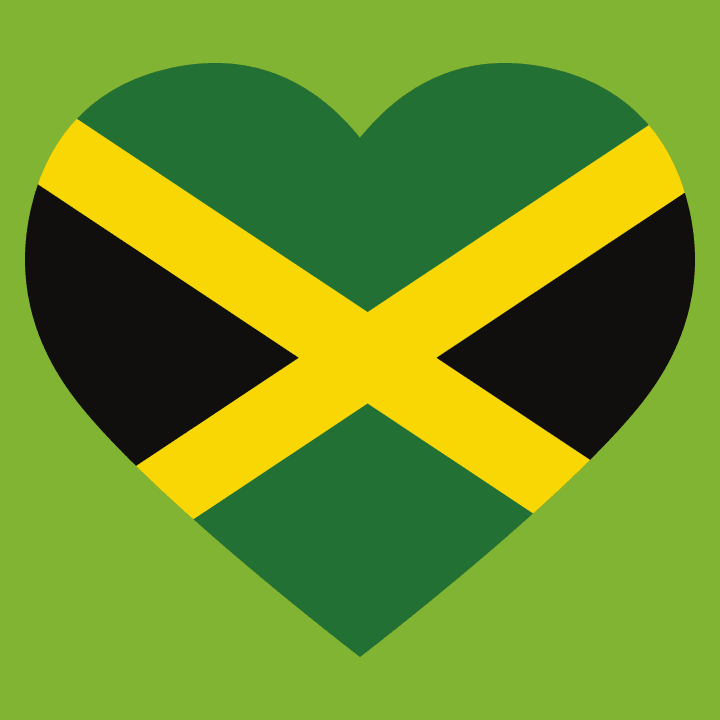 Jamaica Heart Flag Baby Strampler 0 image