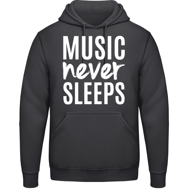 Music Never Sleeps Sweat à capuche contain pic