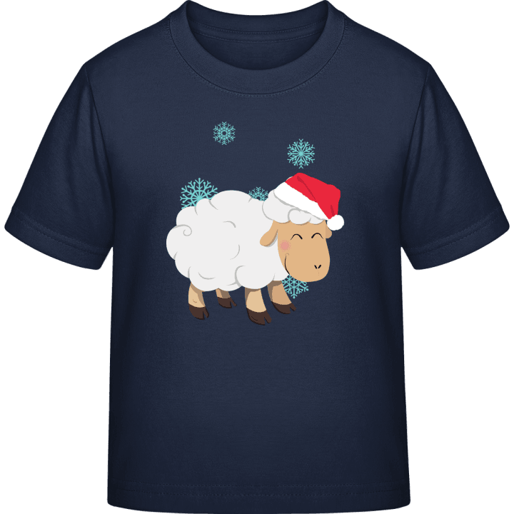 Happy Christmas Sheep Kids T-shirt 0 image