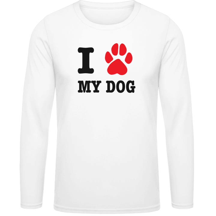 I Heart My Dog Long Sleeve Shirt 0 image