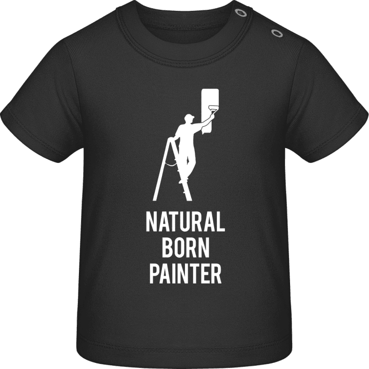 Natural Born Painter Camiseta de bebé contain pic