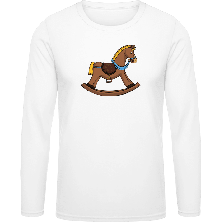 Rocking Horse Illustration Long Sleeve Shirt 0 image