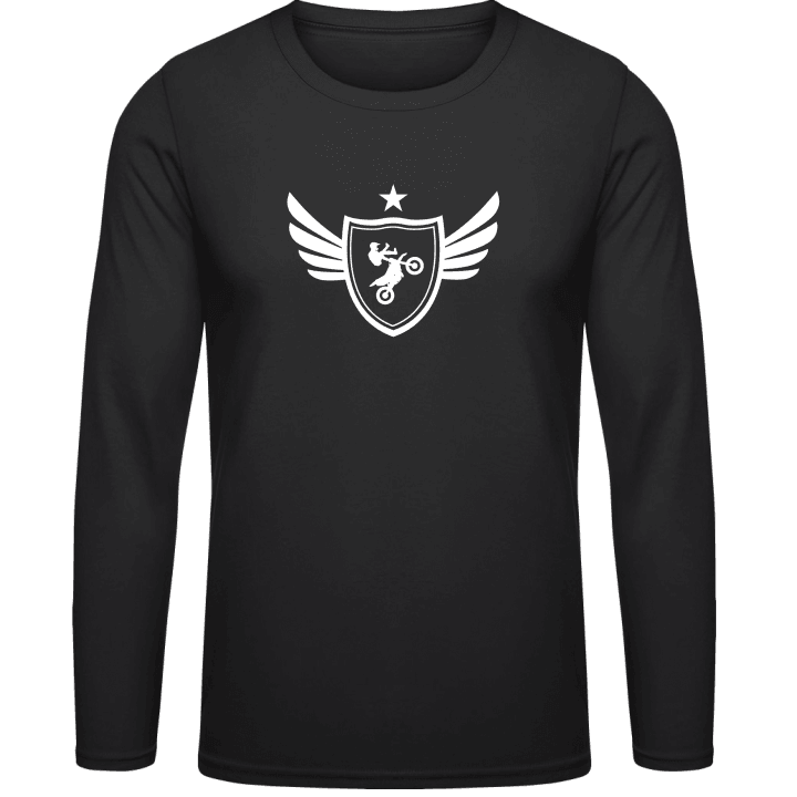 Motocross Star Long Sleeve Shirt contain pic