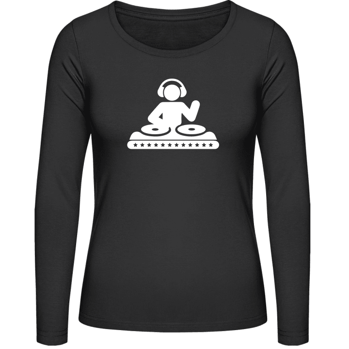 DJ on Turntables Women long Sleeve Shirt contain pic