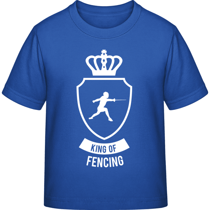 King Of Fencing T-shirt för barn contain pic