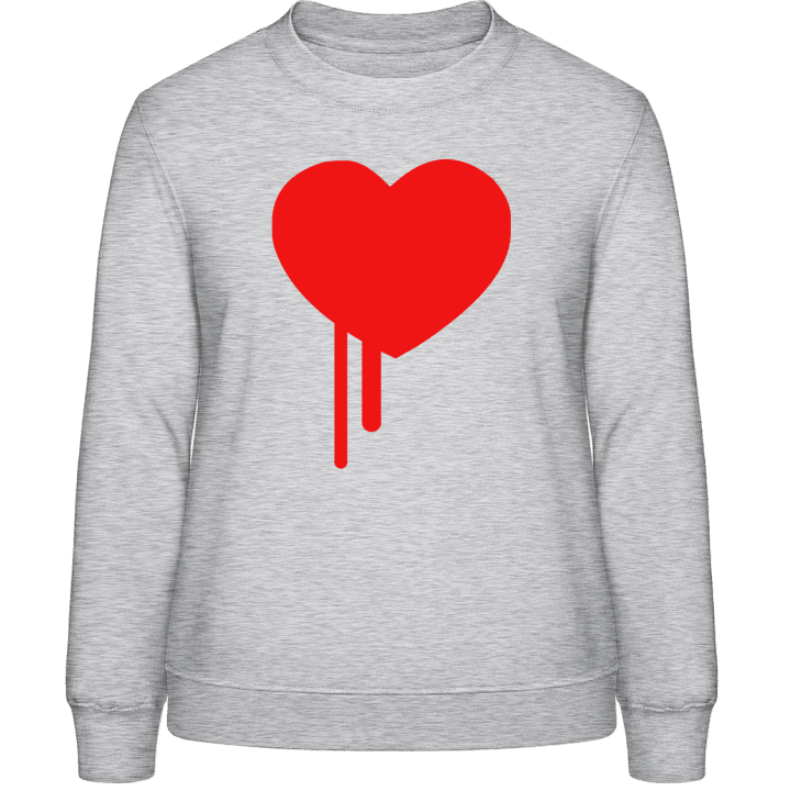 Cœur Sang Sweat-shirt pour femme contain pic