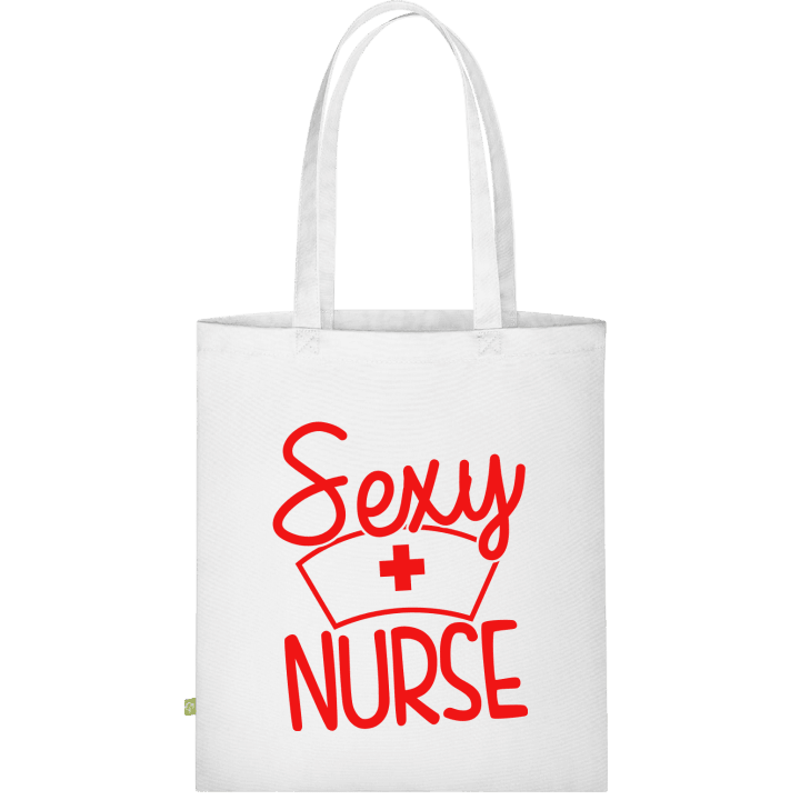 Sexy Nurse Logo Stoffen tas contain pic