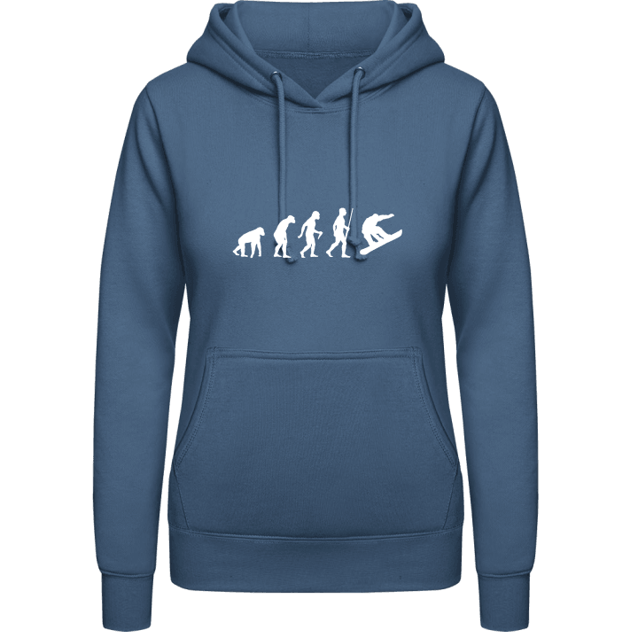 Snowboarder Progress Vrouwen Hoodie contain pic