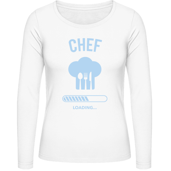 Chef Loading Kvinnor långärmad skjorta contain pic