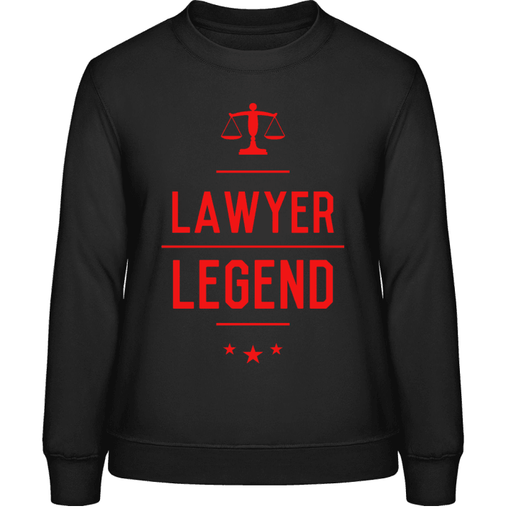 Lawyer Legend Sweatshirt för kvinnor contain pic