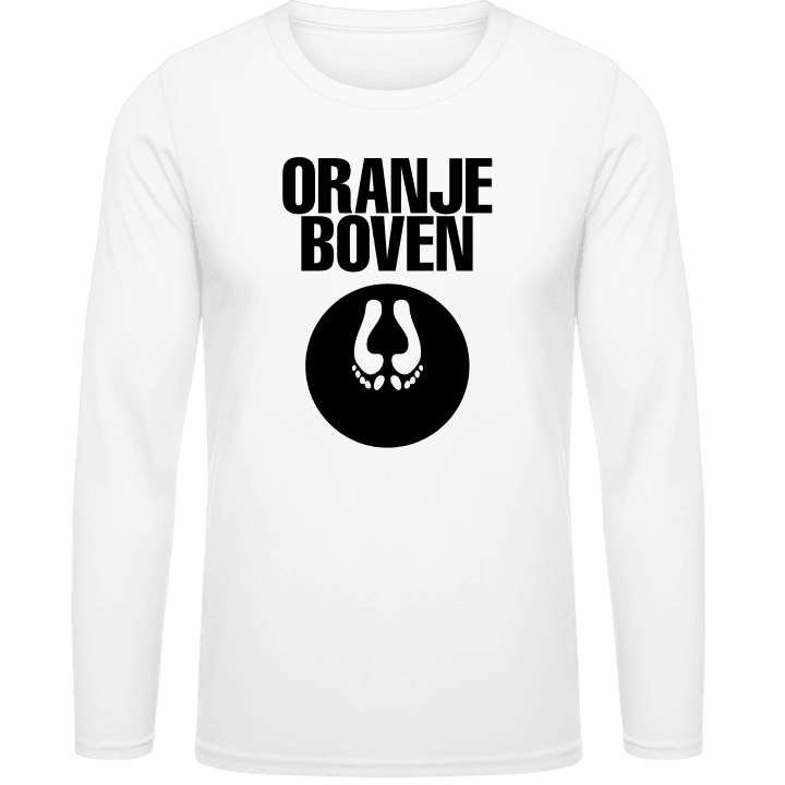 Boven Oranje Long Sleeve Shirt contain pic