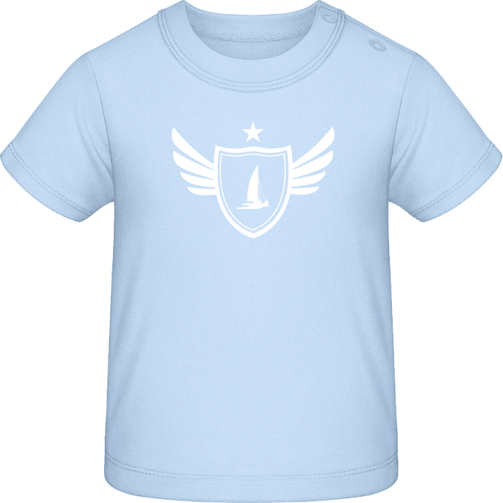 Catamaran Winged Baby T-skjorte contain pic