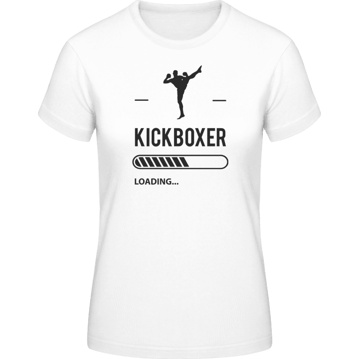 Kickboxer Loading T-shirt för kvinnor contain pic