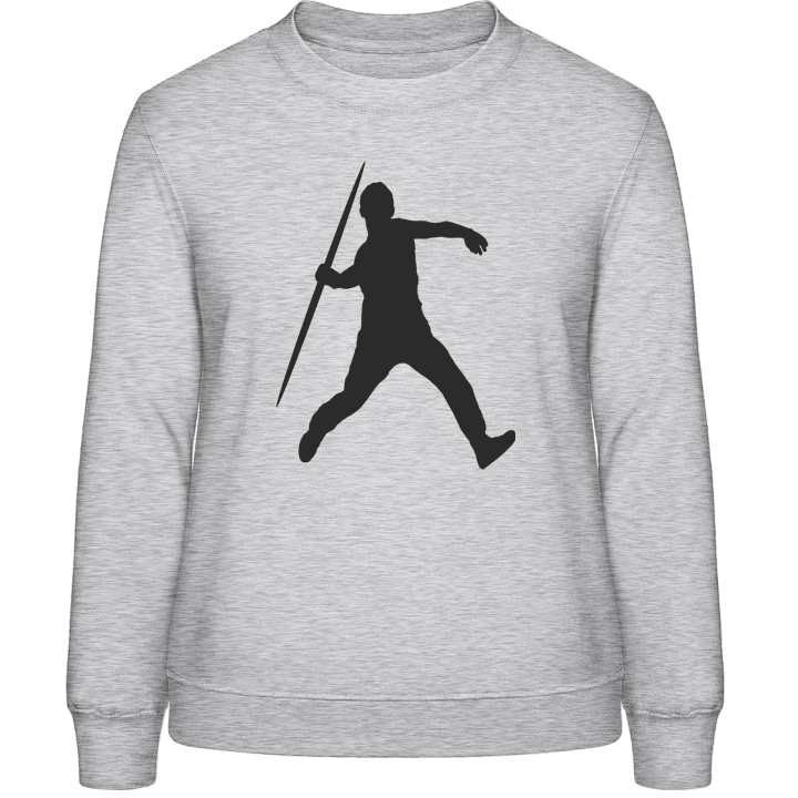 Javelin Thrower Sweatshirt för kvinnor contain pic