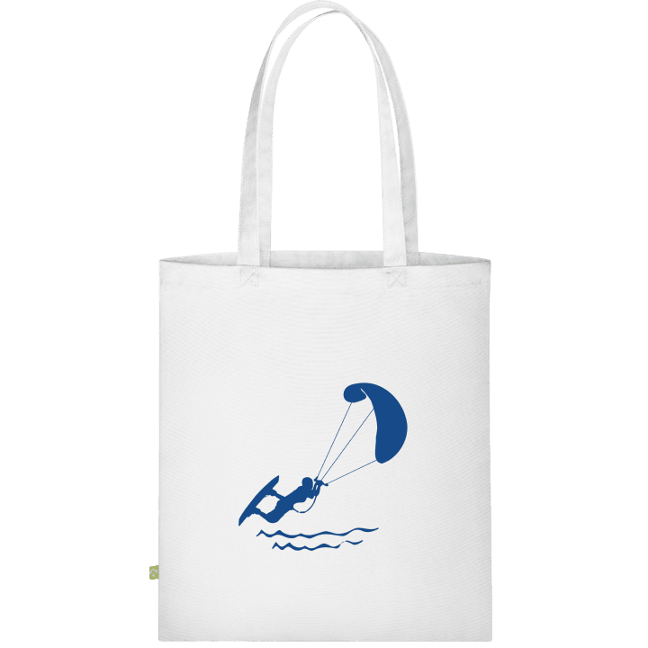 Kitesurfer Silhouette Väska av tyg contain pic