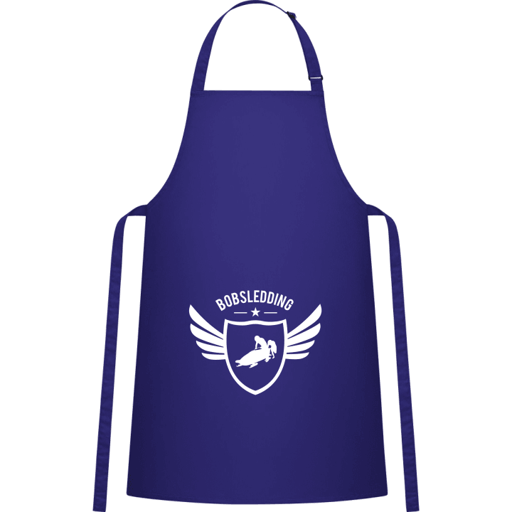Bobsledding Winged Kitchen Apron contain pic