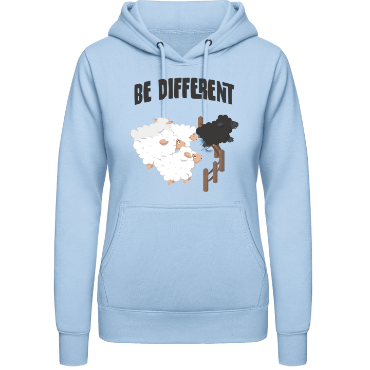 Be Different Black Sheep Sudadera con capucha para mujer 0 image