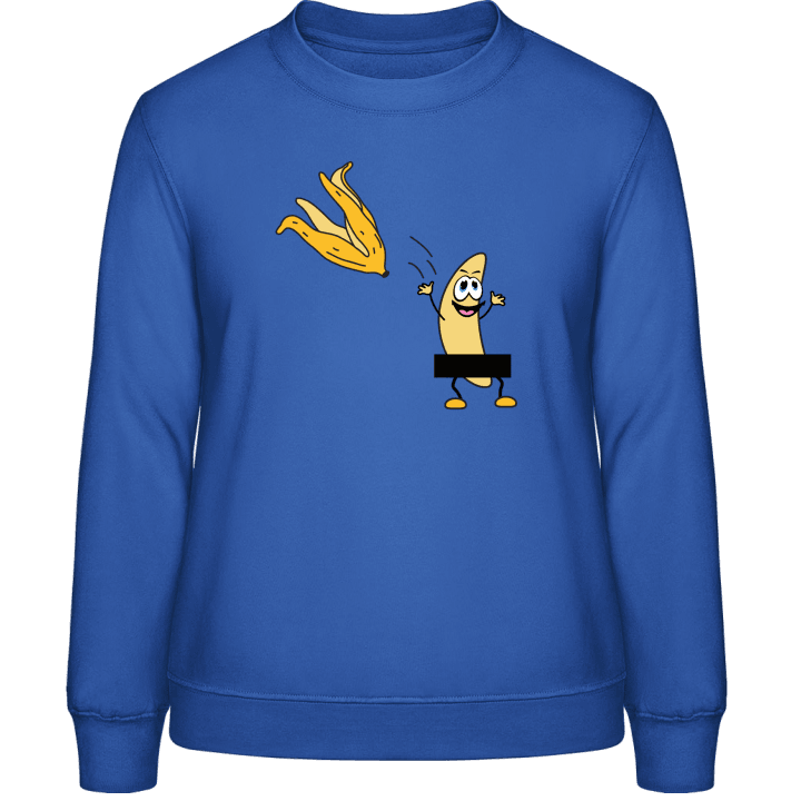 Banana Strip Frauen Sweatshirt contain pic