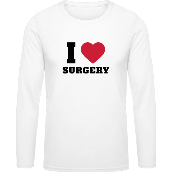 I Love Surgery Langarmshirt contain pic