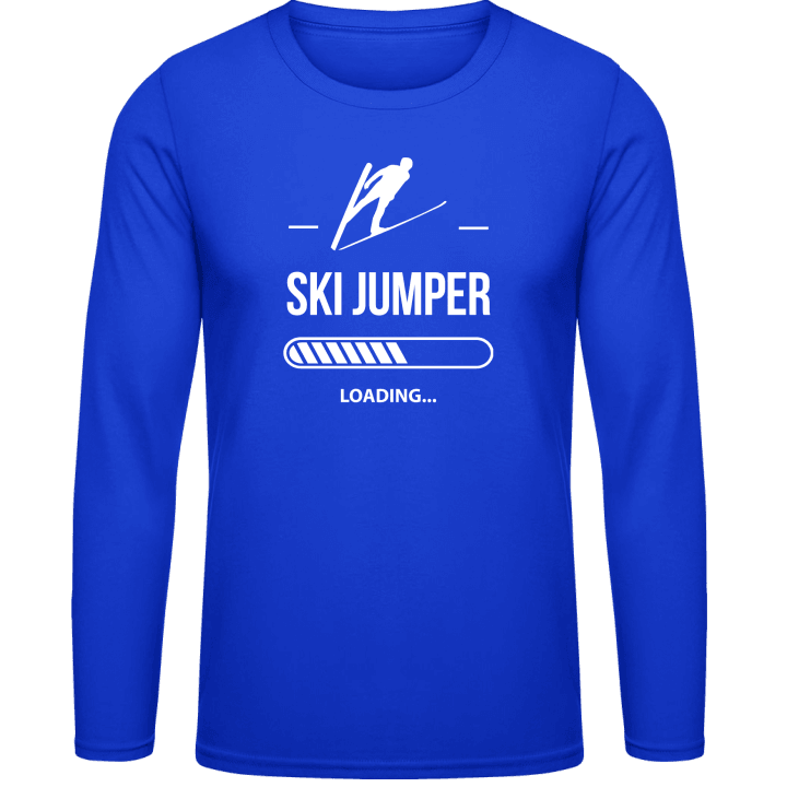 Ski Jumper Loading Shirt met lange mouwen contain pic