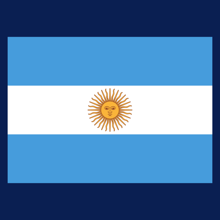 Argentina Flag Classic Baby romperdress 0 image