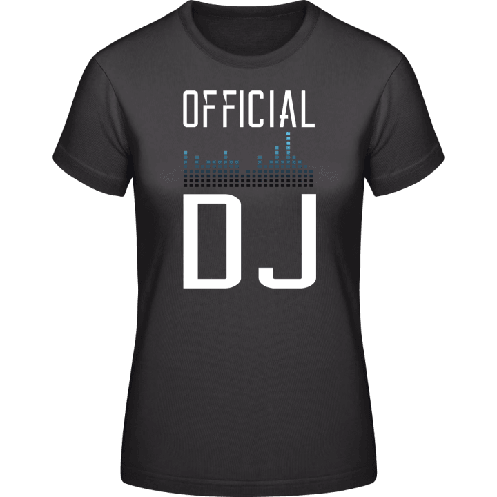 Official DJ T-skjorte for kvinner contain pic