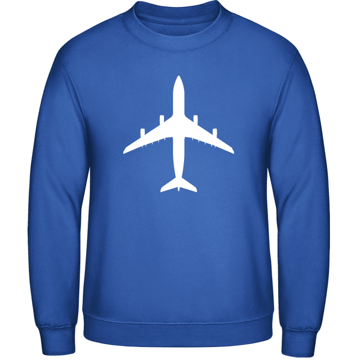 Passagierflugzeug Sweatshirt 0 image