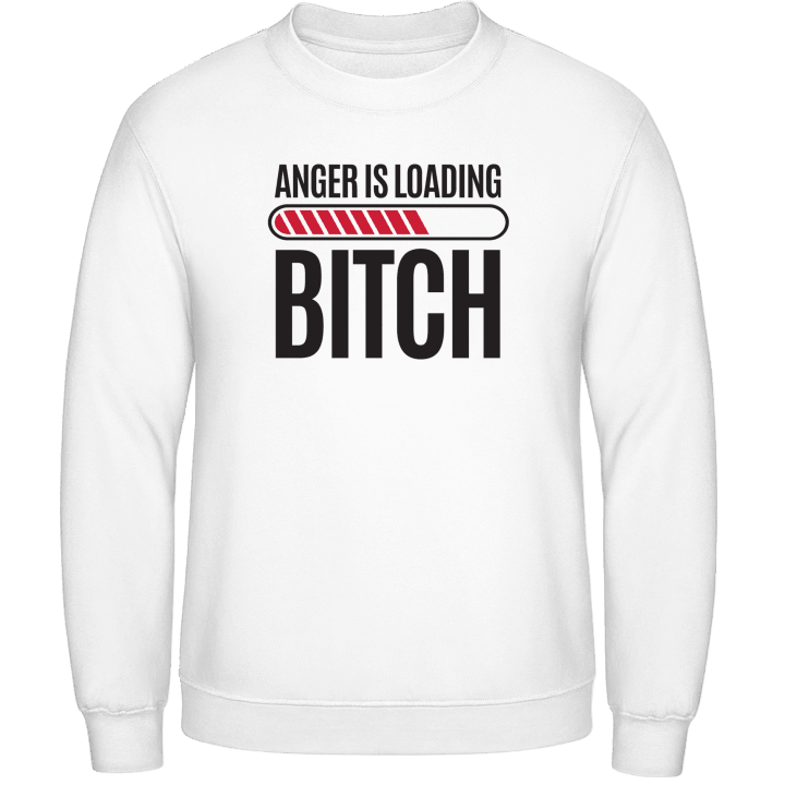 Anger Is Loading Bitch Sweatshirt 0 image