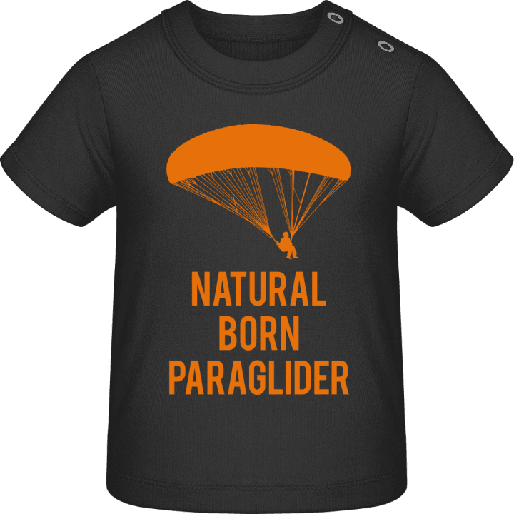 Natural Born Paraglider Baby T-skjorte contain pic