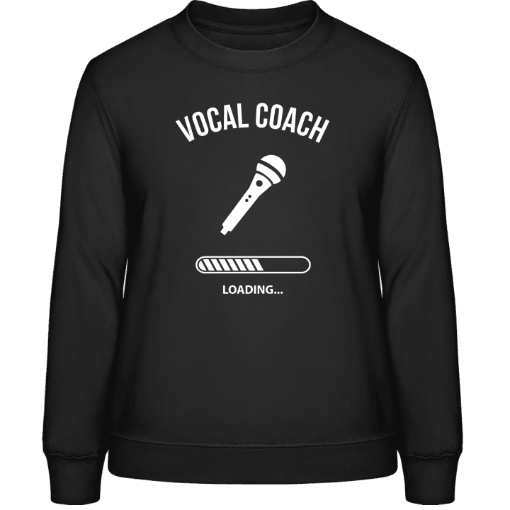 Vocal Coach Loading Sweatshirt för kvinnor contain pic
