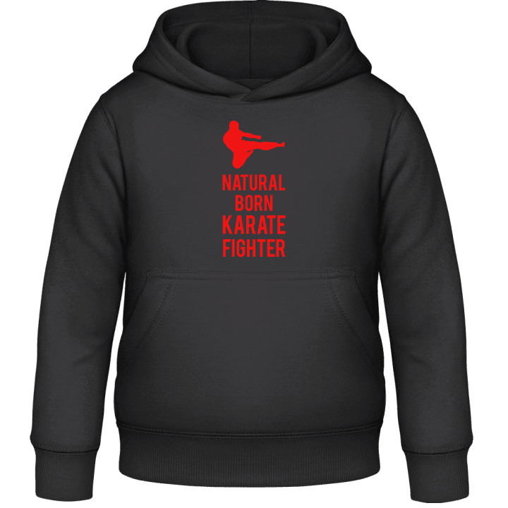 Natural Born Karate Fighter Barn Hoodie contain pic