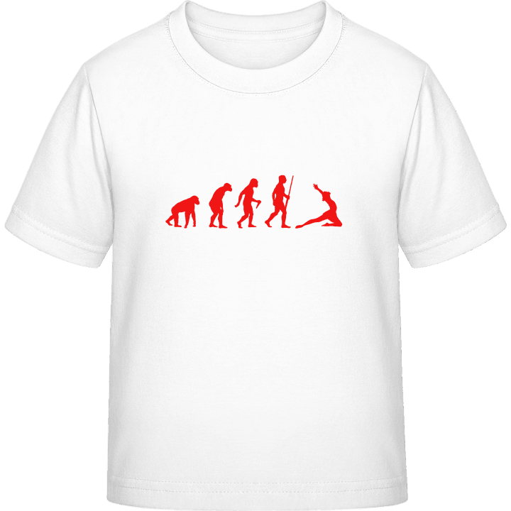 Gymnastics Dancer Evolution T-shirt för barn contain pic