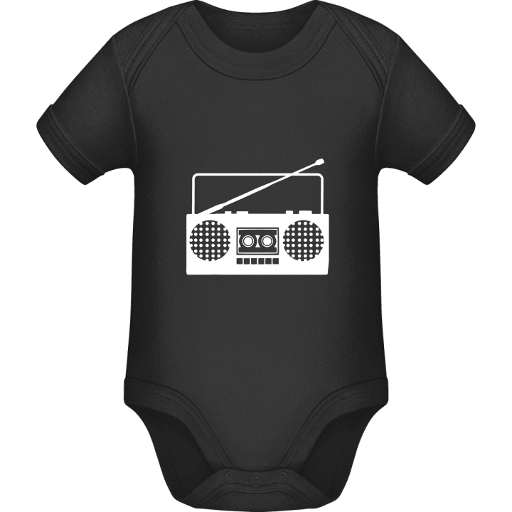 Boombox Baby Romper contain pic