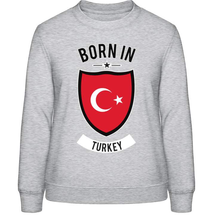 Born in Turkey Sweatshirt til kvinder 0 image