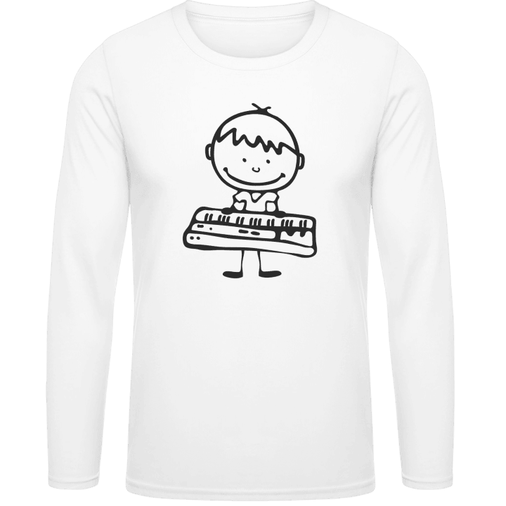 Keyboarder Comic Long Sleeve Shirt contain pic