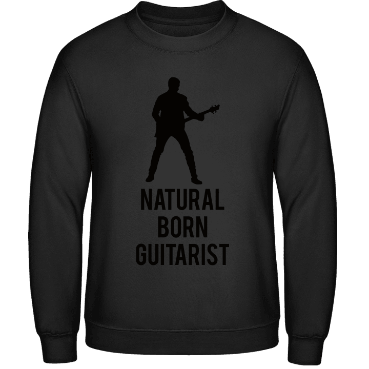 Natural Born Guitar Player Sweatshirt 0 image