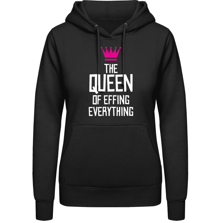 The Queen Of Effing Everything Felpa con cappuccio da donna 0 image
