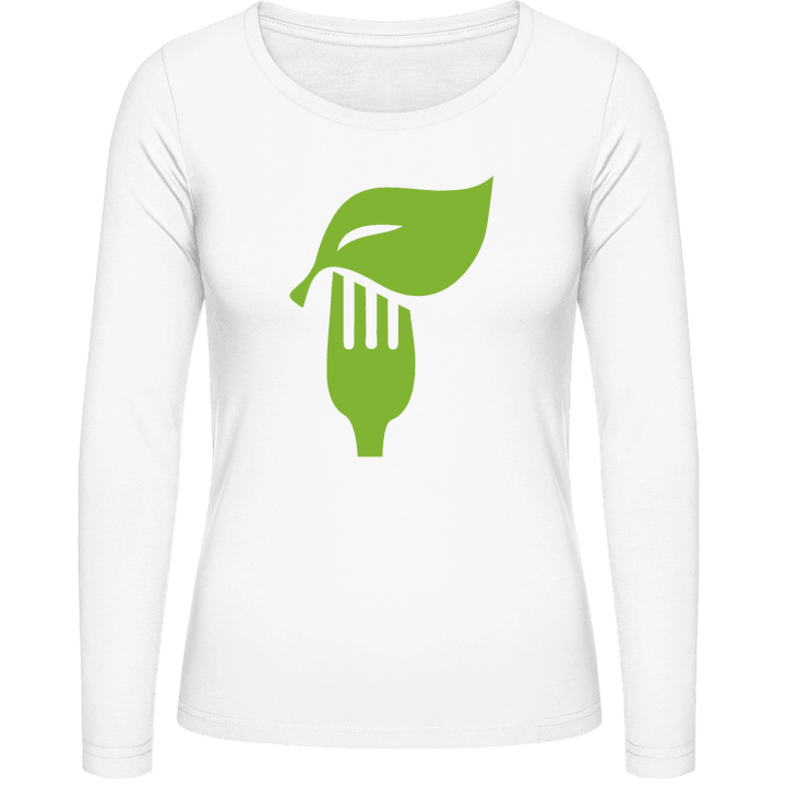 Vegan Frauen Langarmshirt contain pic