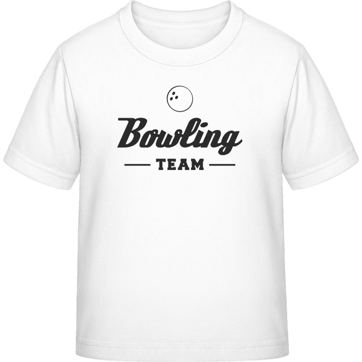 Bowling Team T-skjorte for barn contain pic