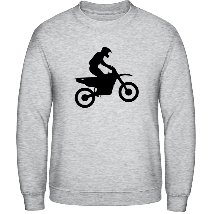 Motocross Driver Silhouette Sweatshirt 0 image