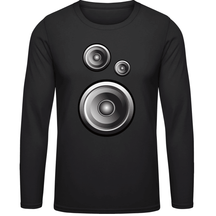 Bass Box Loudspeaker Shirt met lange mouwen contain pic