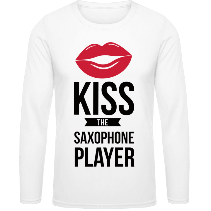 Kiss The Saxophone Player Långärmad skjorta contain pic