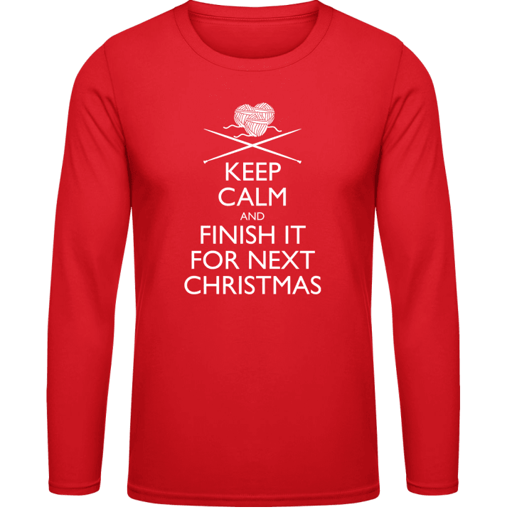 Finish It For Next Christmas Long Sleeve Shirt 0 image