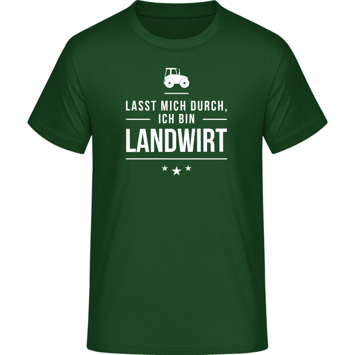 Lasst mich durch ich bin Landwirt T-Shirt 0 image