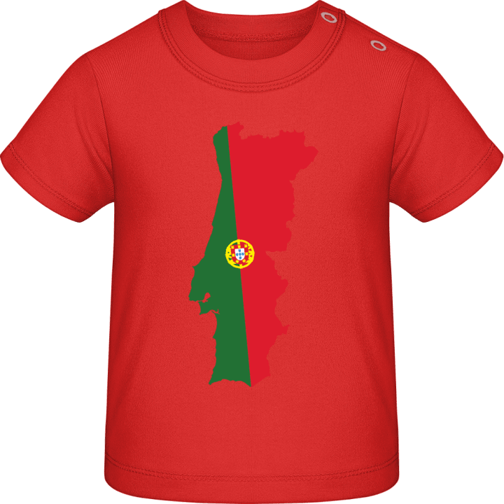 Portugal Map T-shirt för bebisar contain pic
