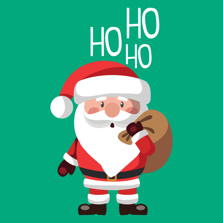 Santa Claus Ho Ho Ho Barn Hoodie 0 image